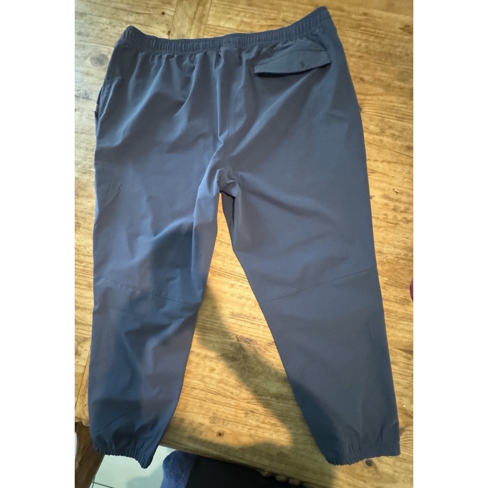 LL Bean Multisport Pants Carbon Navy Drawstring Elastic Waist Mens Size XL x 28" - Picture 5 of 11